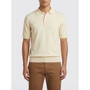 Zanone Polo Shirt Men Beige